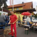 Alljährliches Kastanienbraten